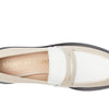 Stuart Weitzman Palmer Bold Loafer Dune/White 10 B