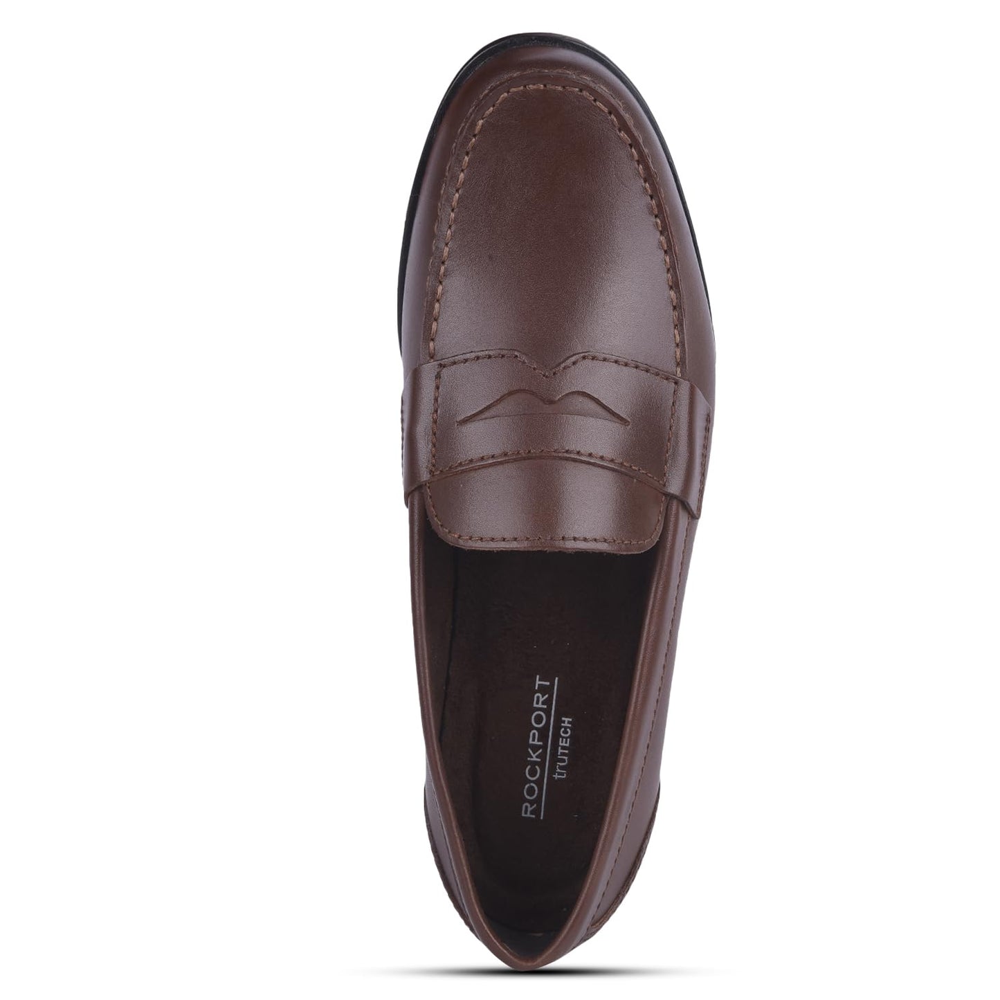 Rockport Men's Classic Penny Loafer, Dark Brown, 26.5 cm W