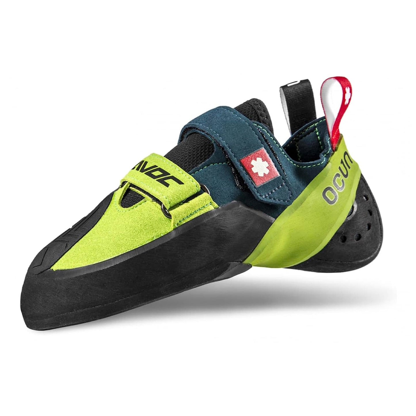 Ocun Havoc Bouldering Shoe | Rock Climbing Shoe, Petrol/Gre, 14