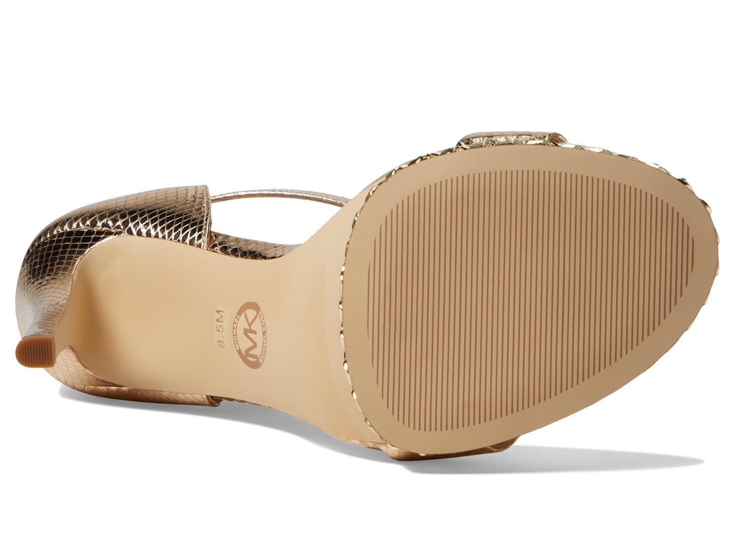 Michael Kors Jordyn Chain Platform Pale Gold 9.5 M