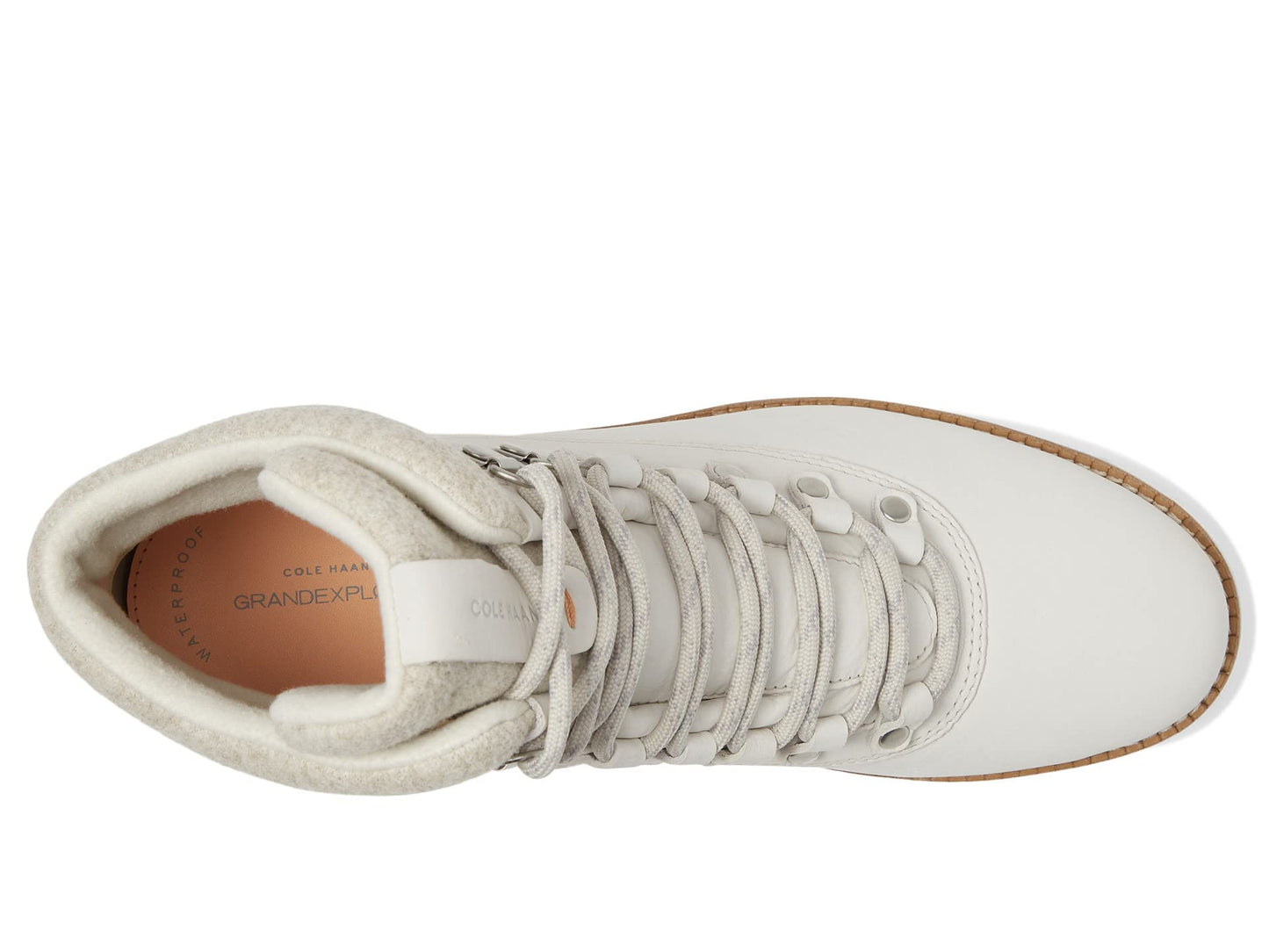 Cole Haan Zerogrand Explorer Gateway Hiker Waterproof Silver Birch/White 11 B (M)