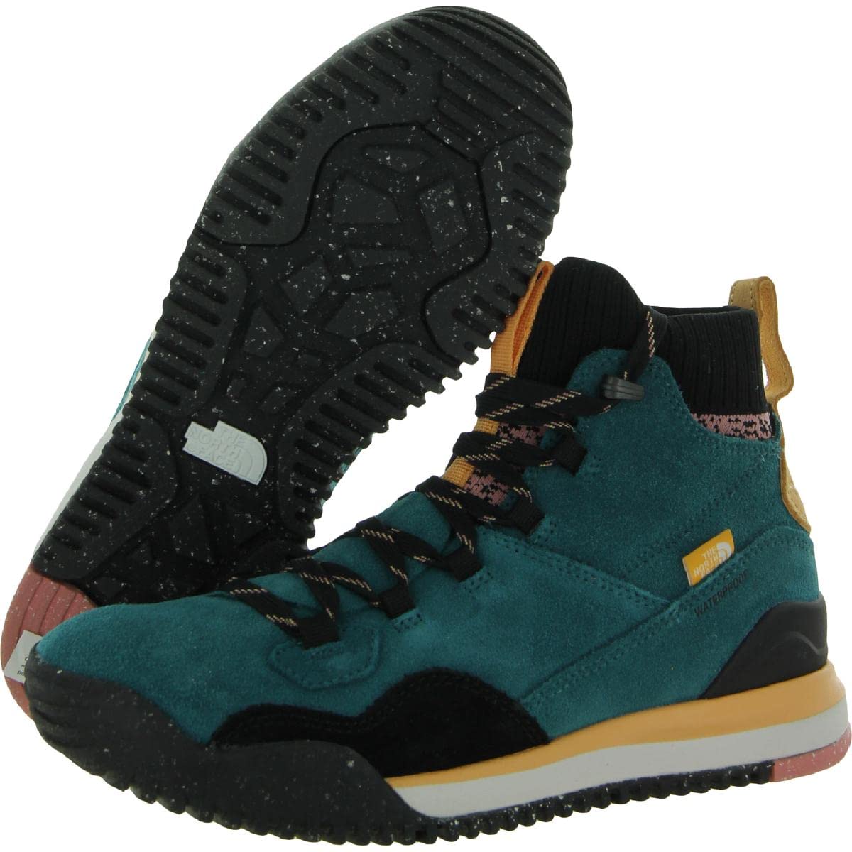 THE NORTH FACE Womens Back to Berkley III Suede Athletic and Training Shoes Blue