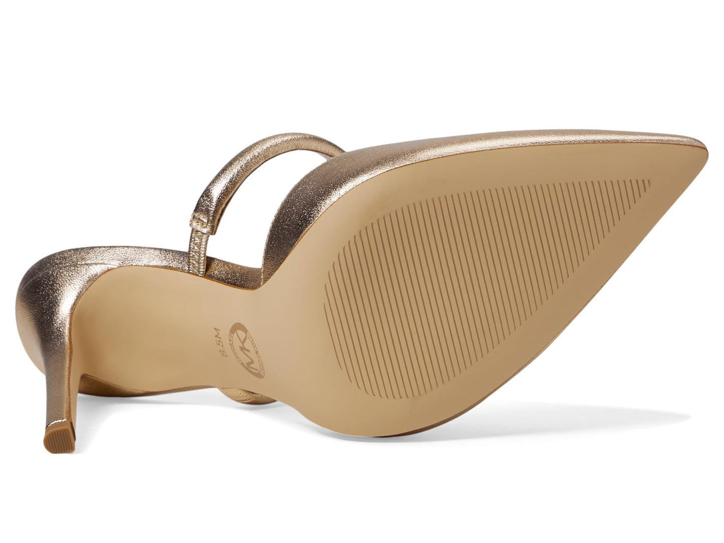 Michael Kors Jessa Mule Pump Pale Gold 6 M
