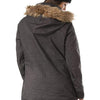 Burton Women's Lelah Snowboarding Jacket (True Black Heather/True Black, Large)