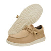 HEYDUDE Boy's Wally Youth Sport Mesh Tan Size 4 | Boy's Shoes | Boy's Slip-on Loafers | Comfortable & Light-Weight