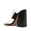 SCHUTZ Victorie High Block Transparente (Black) 6.5 M