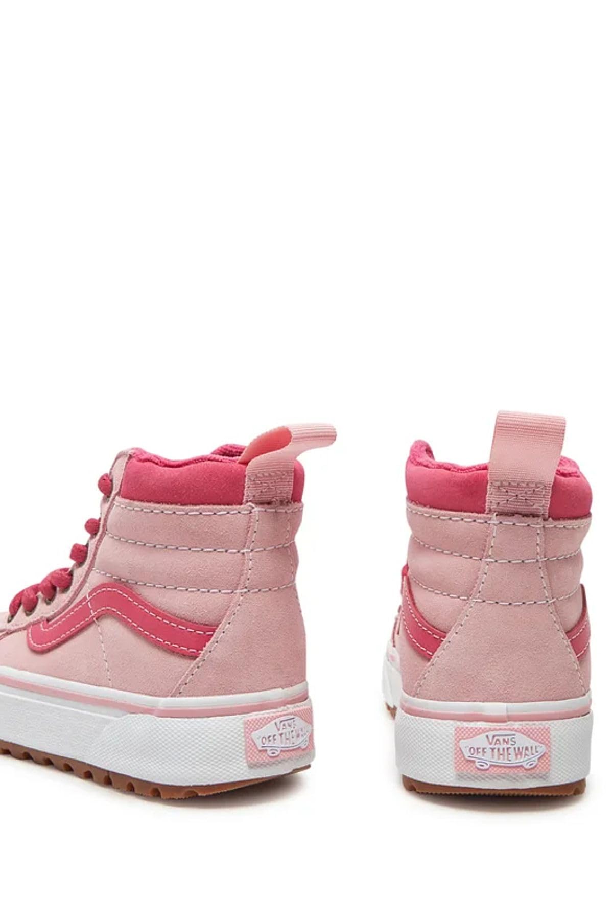 Vans MTE SK8-Hi (Little Kid) Sneaker, Pink/Multi, 1.5 US Unisex