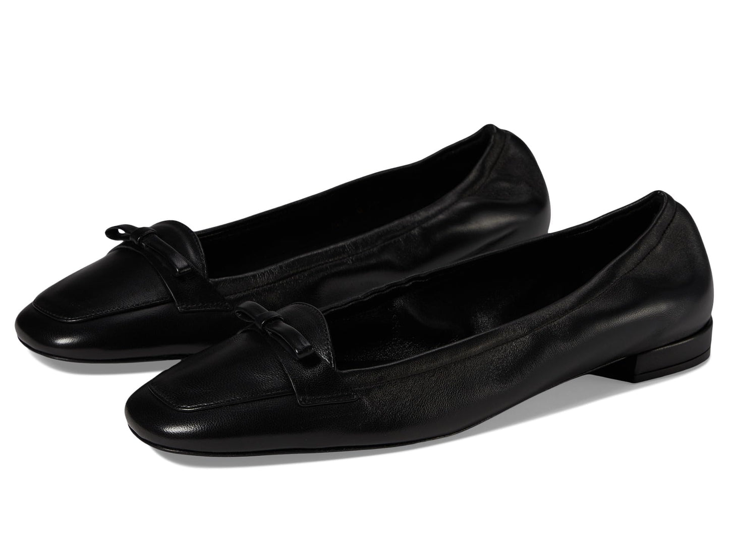 Stuart Weitzman Women's Tully Loafer Flat, Black, 6.5