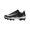 Nike Alpha Huarache Elite 4 Low MCS Men's Baseball Cleats (FD6221-003, Black/Dark Smoke Grey/White) Size 8
