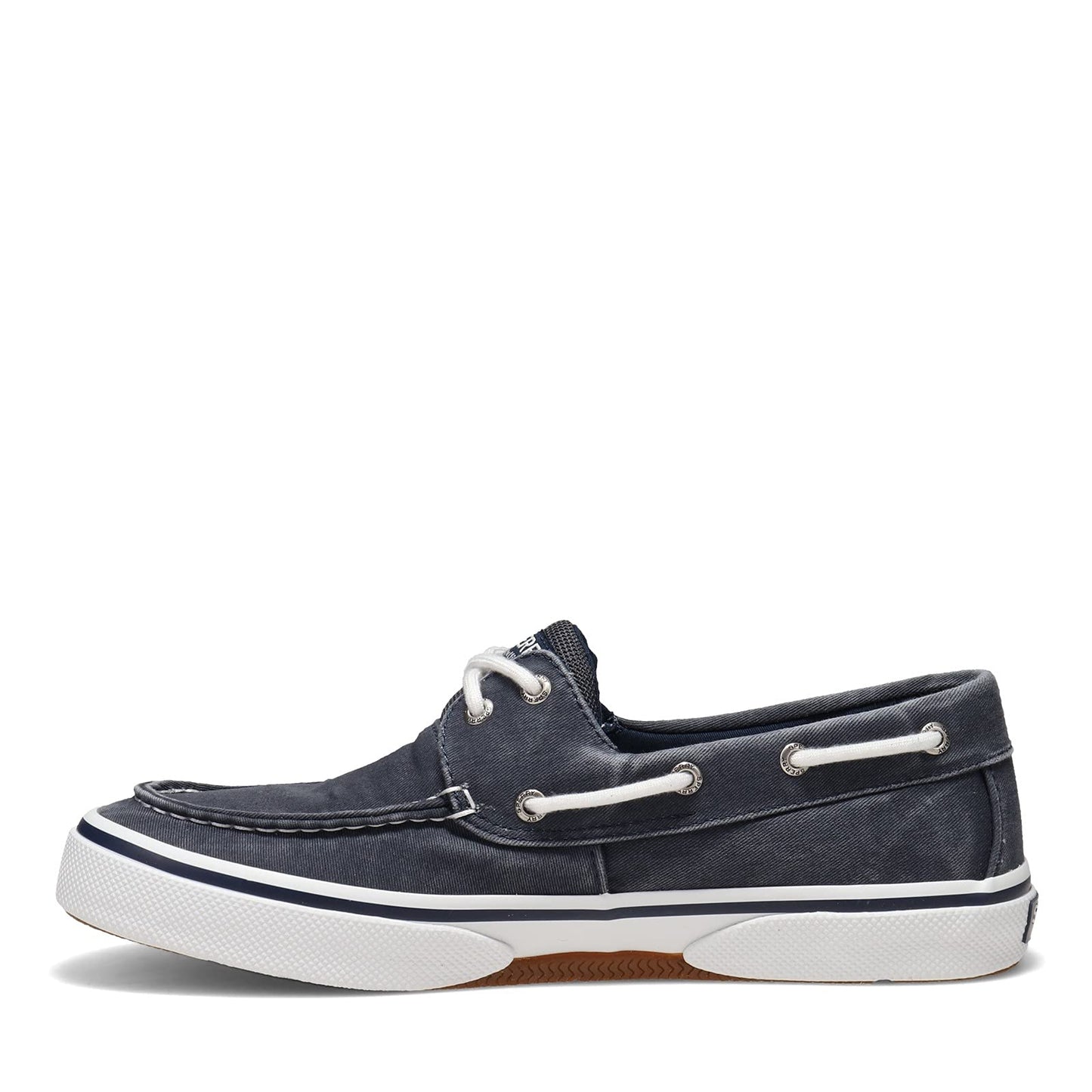 Sperry Men's, Halyard Boat Shoe Navy Twill 11.5 W