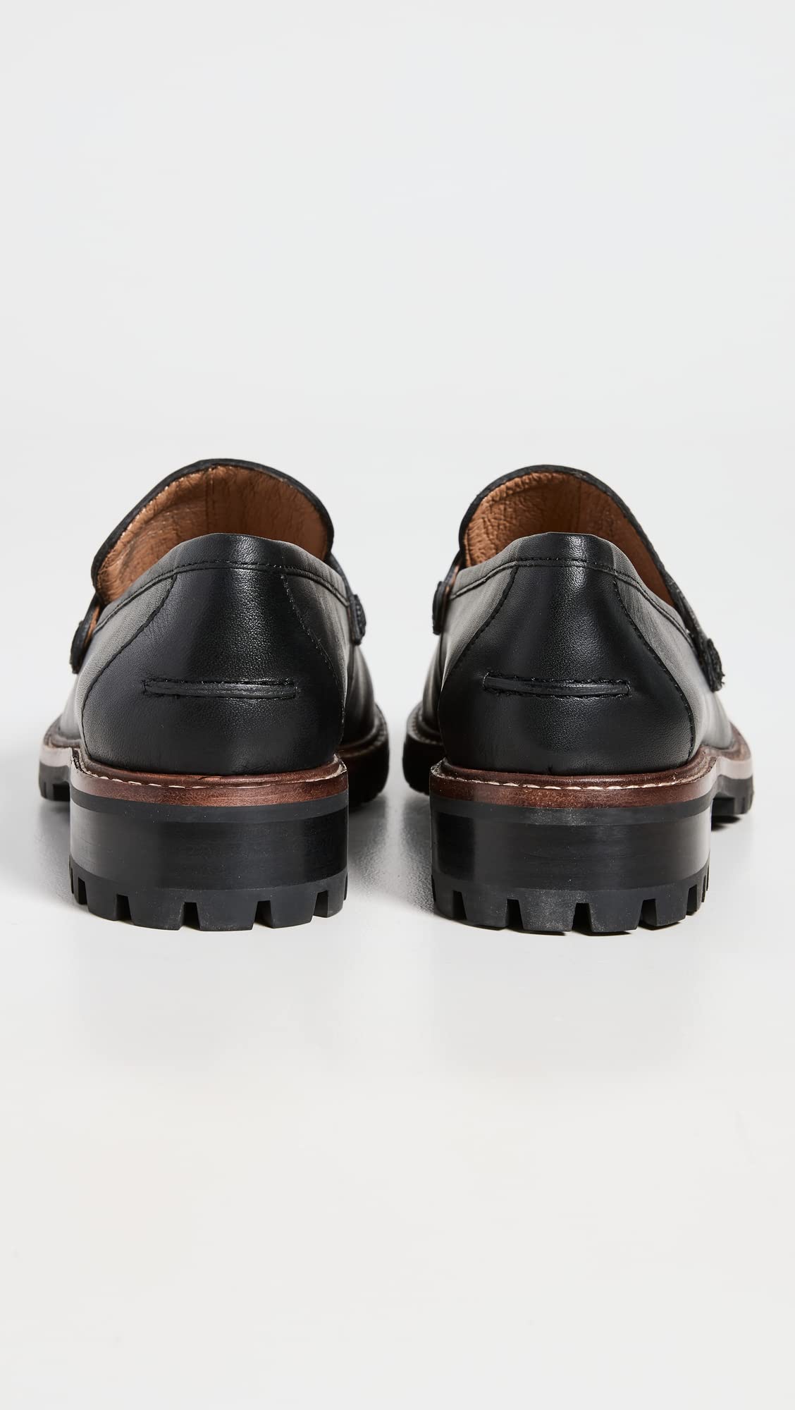 Madewell Women's The Corinne Lugsole Loafers, True Black, 11 Medium US