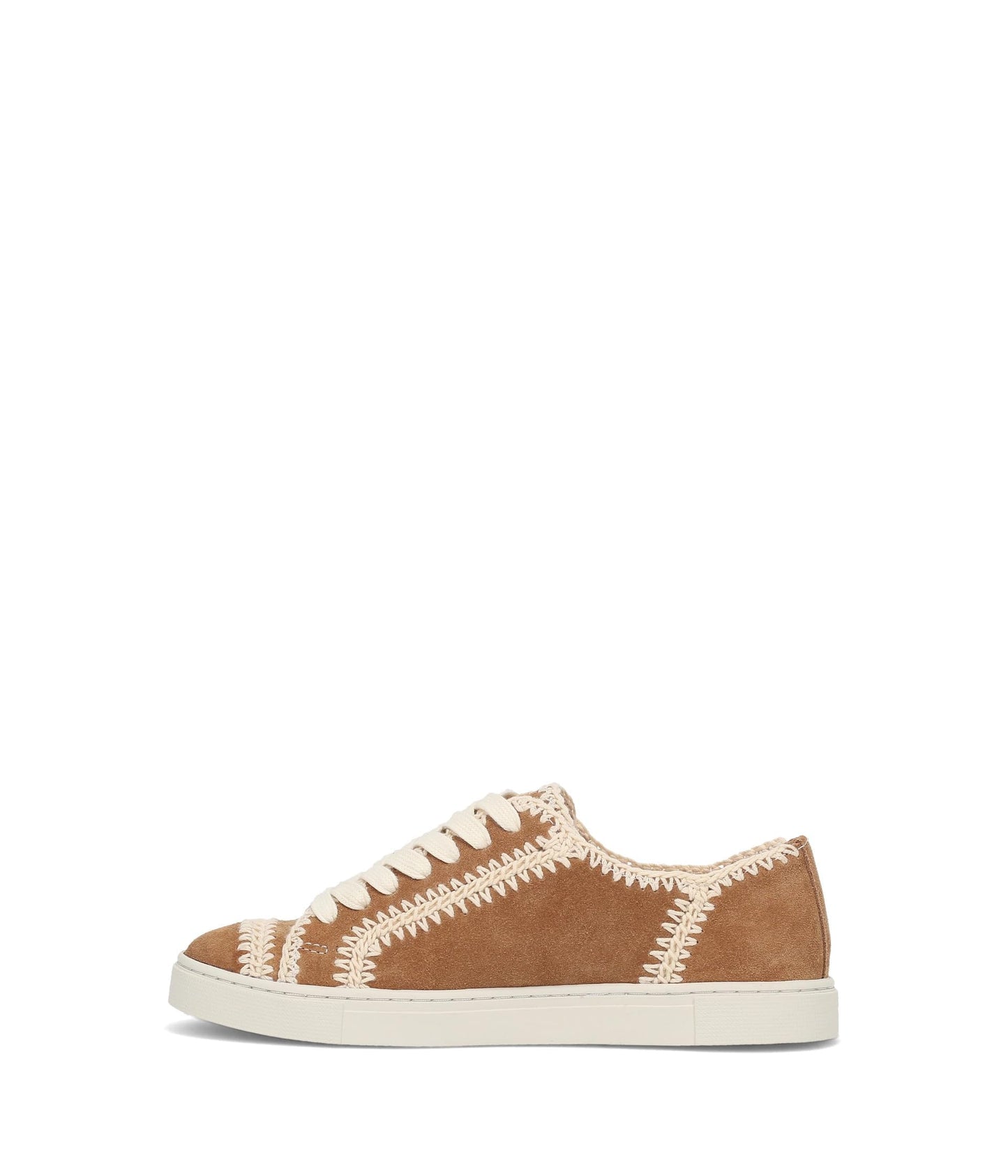 Frye Ivy Crochet Low Lace Sneaker - Women's Fashion-Sneakers, Stylish Casual Shoes for Everyday Comfort, Almond - 8 M