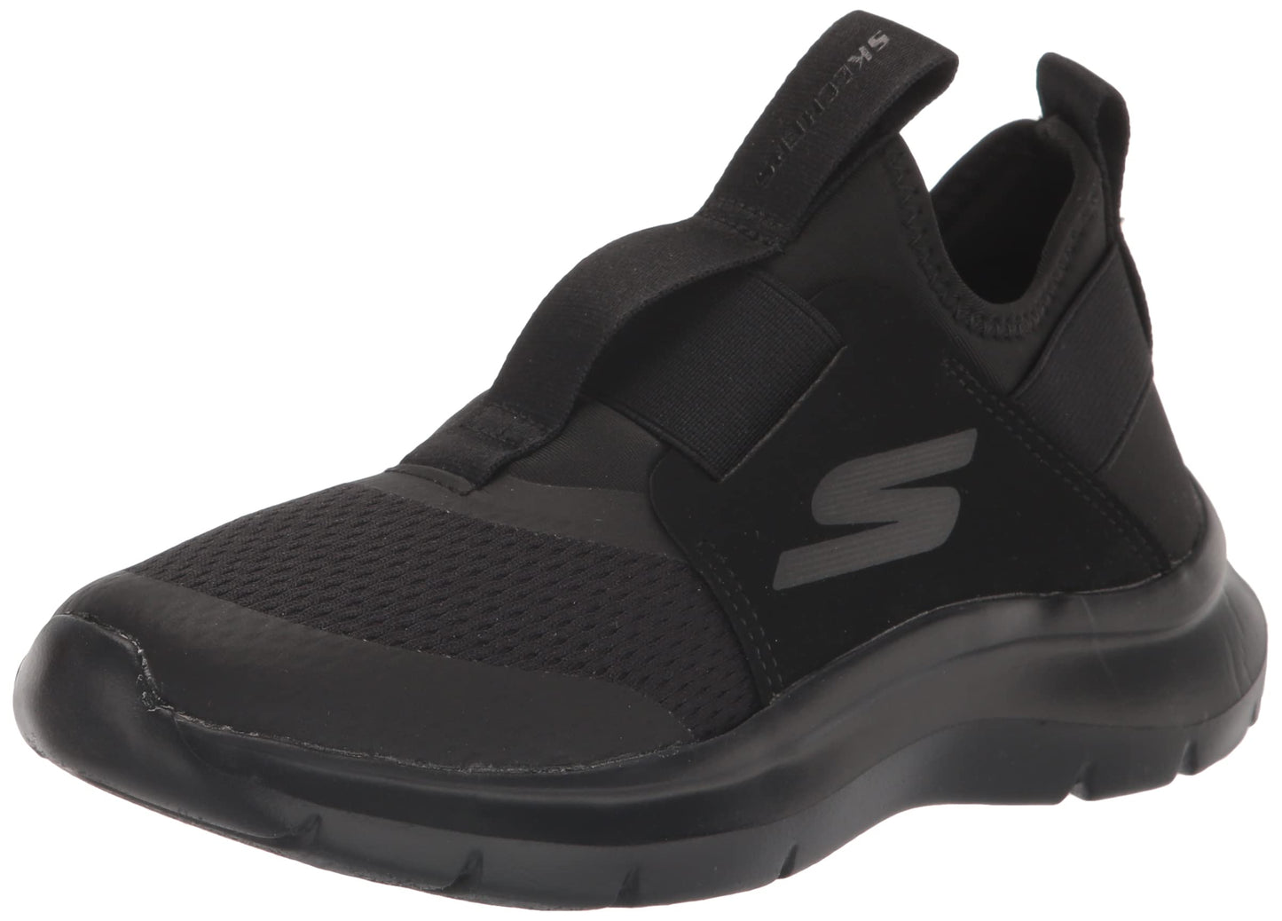Skechers Kids Boy's Bounder - Zatic Sneaker, Black/Blue/Lime, 2 Little Kid