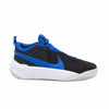 Nike boys Team Hustle D10 GS Basketball Shoe, Black/Game Royal-photon Dust, 5.5 Big Kid