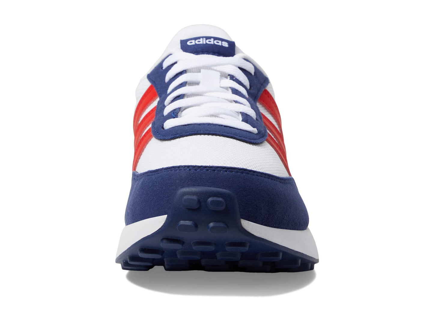 adidas Run 70s (Little Kid/Big Kid) White/Vivid Red/Dark Blue 7 Big Kid M