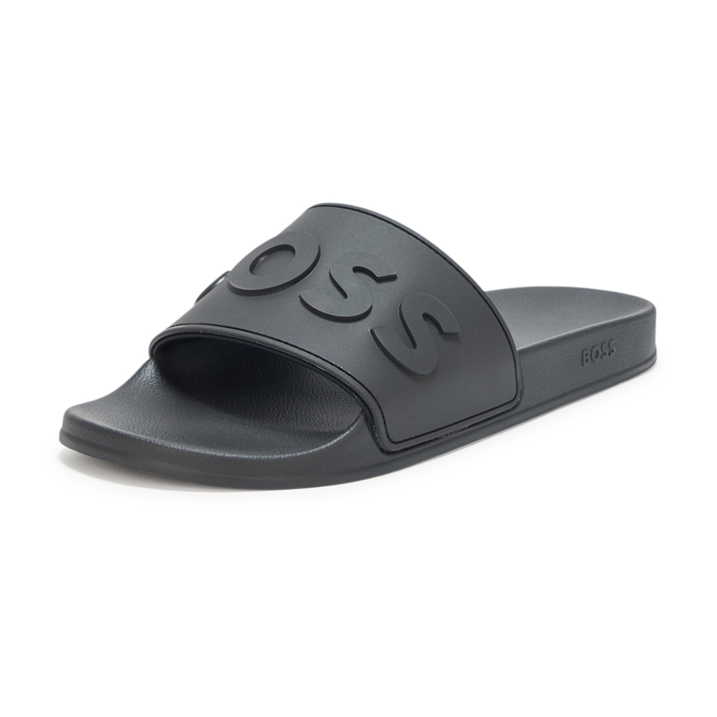 BOSS Big Logo Slide Sandals, black olive, 12