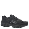 Skechers Sport Men's Vigor 2.0 Trait Memory Foam Sneaker, Black, 10.5 M US