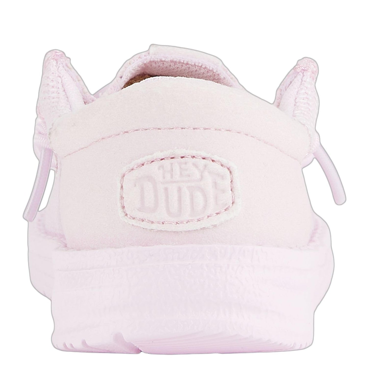HEYDUDE Boy's Wally-Youth Funk Mono Light Pink Size 12 | Youth's Shoes | Youth Slip-on Loafers | Comfortable & Light-Weight