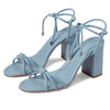 Schutz Women's Kate High Block Sandal, Blue Sea, 8