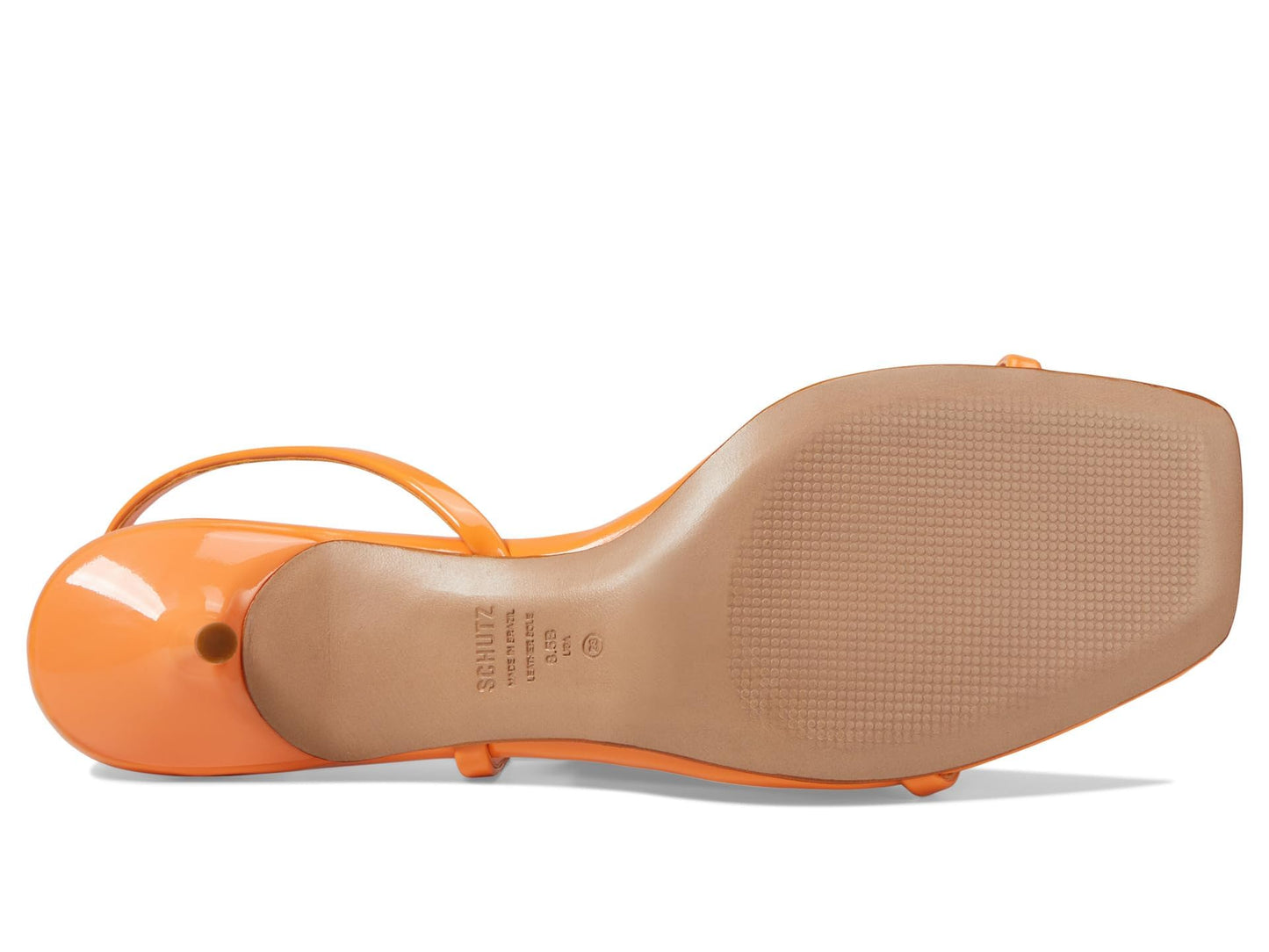Schutz Women's Heloise Orange 8.5 Medium