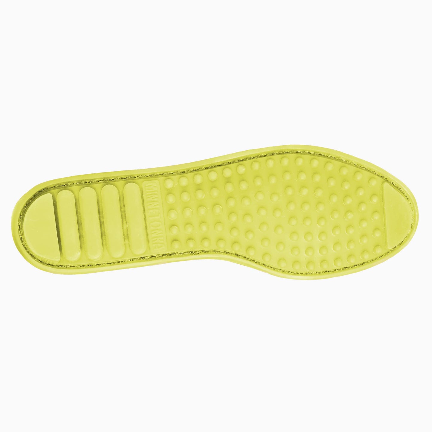 Minnetonka Women's Kilty Plus Suede Moccasins - Suede Loafer Shoes with Water Resistant Treatment 10 M Citrus Green