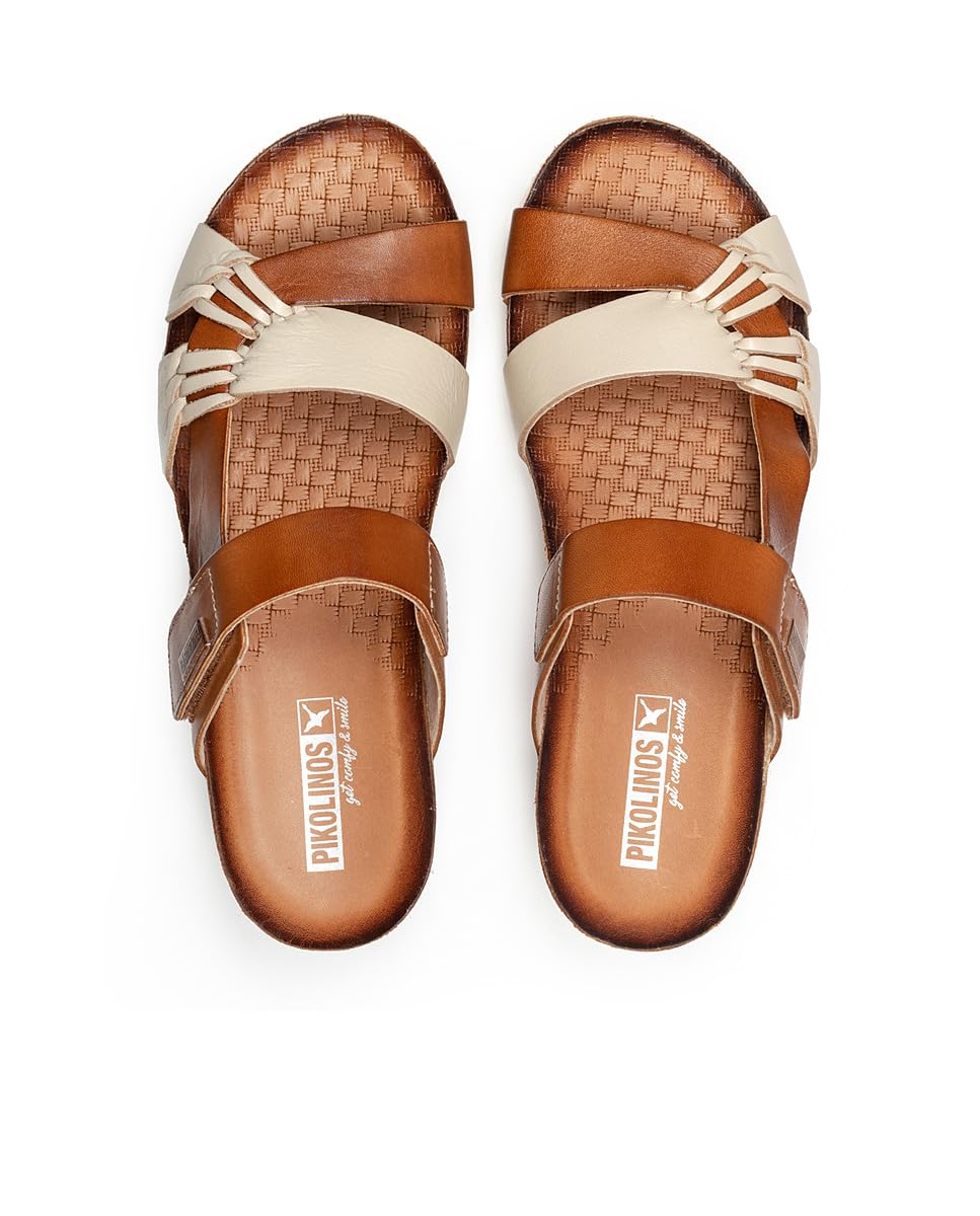 PIKOLINOS Wedge Sandals Leather Mahon for Woman