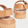 Madewell Women's The Cady Lugsole Sandals, Desert Camel, Tan, 7 Medium US