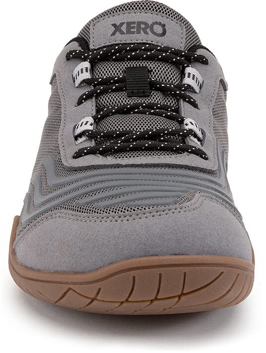 Xero Shoes Men’s 360 Barefoot Training Shoes, Steel Gray/Thyme, 8