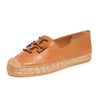 Tory Burch Women's INES Platform Espadrilles, Tan, 8.5 Medium US