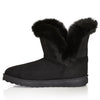 Avenue Womens Plus Size Pippa Hug Fashion Boot, Black, 7 Wide US