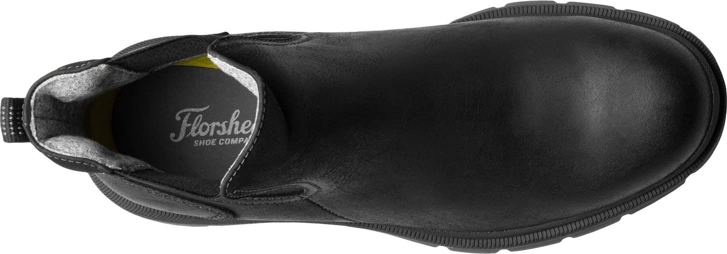 Florsheim Lookout Plain Toe Gore Boot Mens Boot 9 2E US Black
