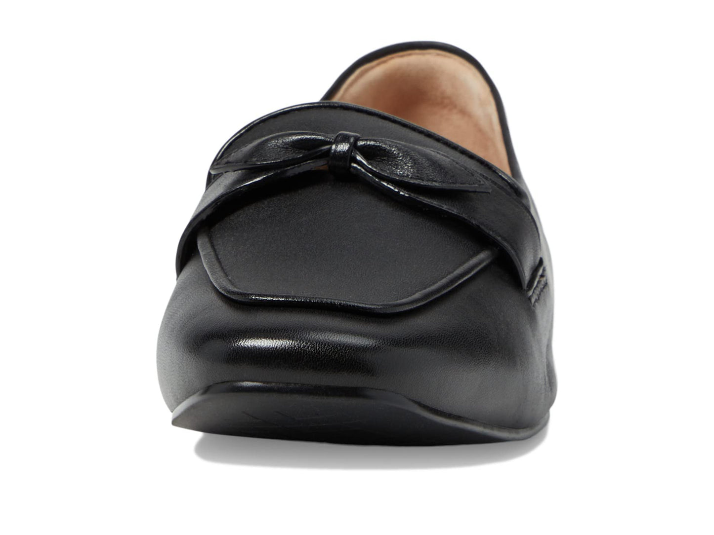 Cole Haan Women's York Bow Loafer Black Leather 11 Medium