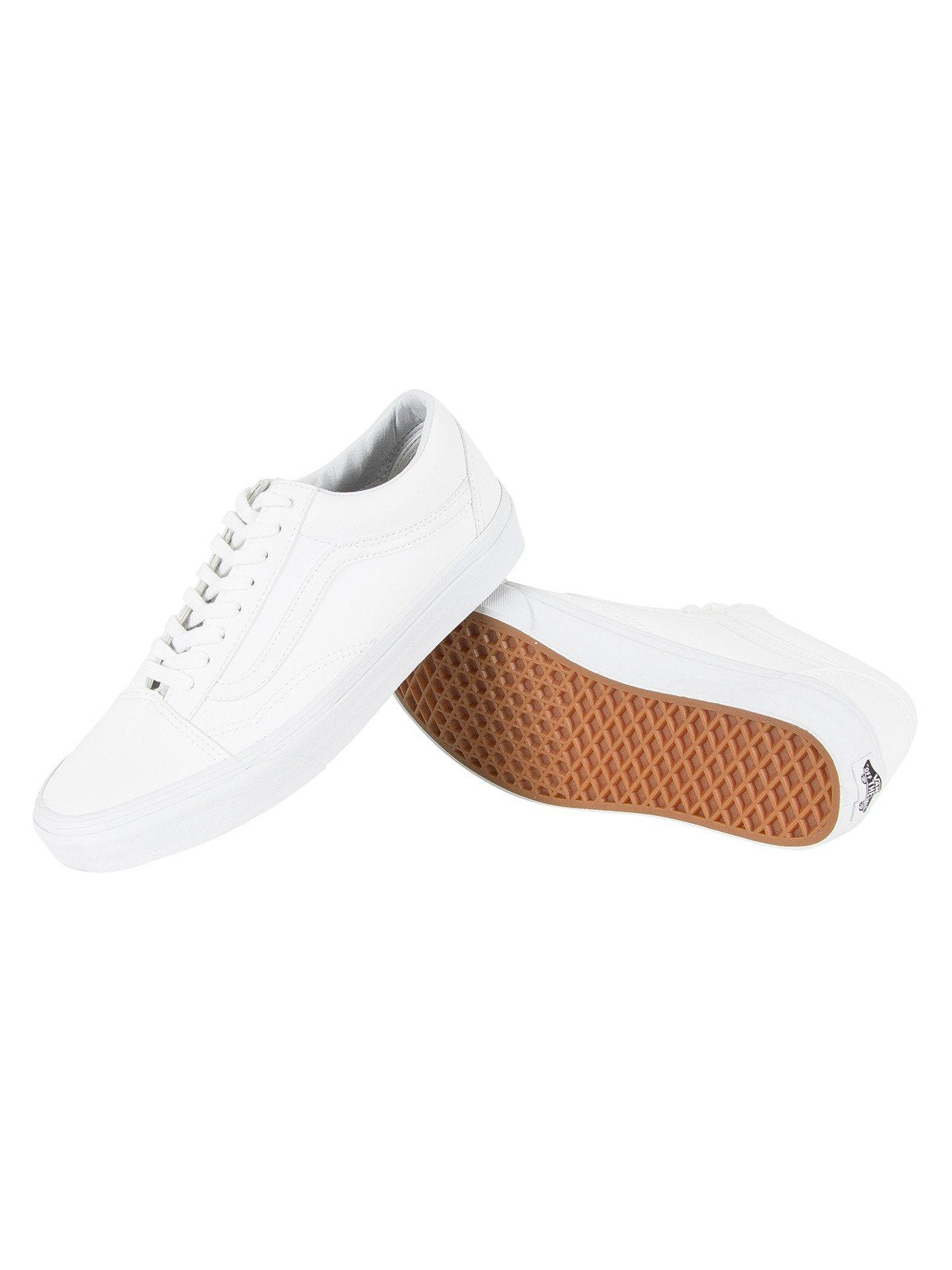 Vans Mens Old Skool Pig Suede Mango Mojito White Size 4
