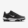 Nike Alpha Huarache Elite 4 Low MCS Men's Baseball Cleats (FD6221-003, Black/Dark Smoke Grey/White) Size 8