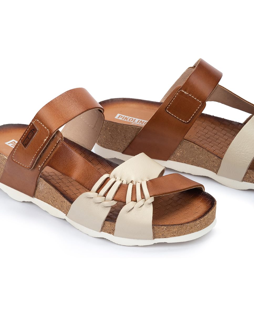 PIKOLINOS Wedge Sandals Leather Mahon for Woman