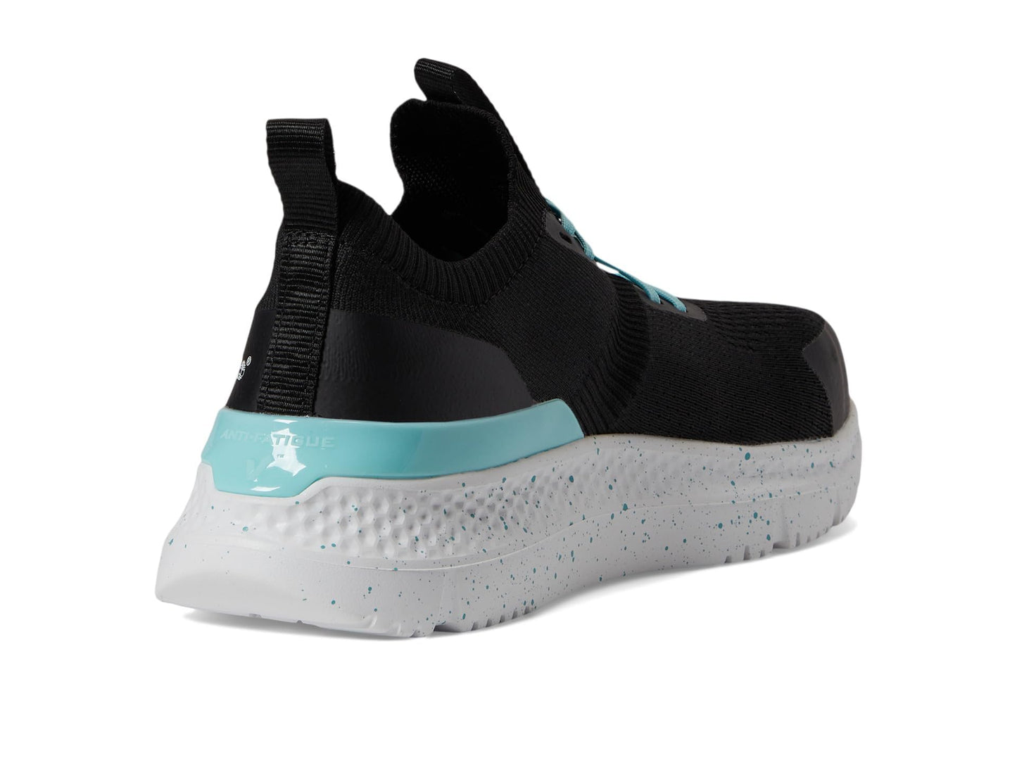 Timberland PRO® Setra Knit Composite Safety Toe Women’s Sneakers – Breathable Upper – Removable Insole Black/Turquoise 8.5 B - Medium