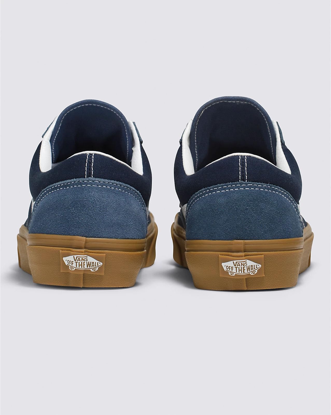 Vans - Unisex Style 36 Shoes, Color 2-Tone Navy/Gum, Size: 8 M US Mens / 9.5 M US Womens