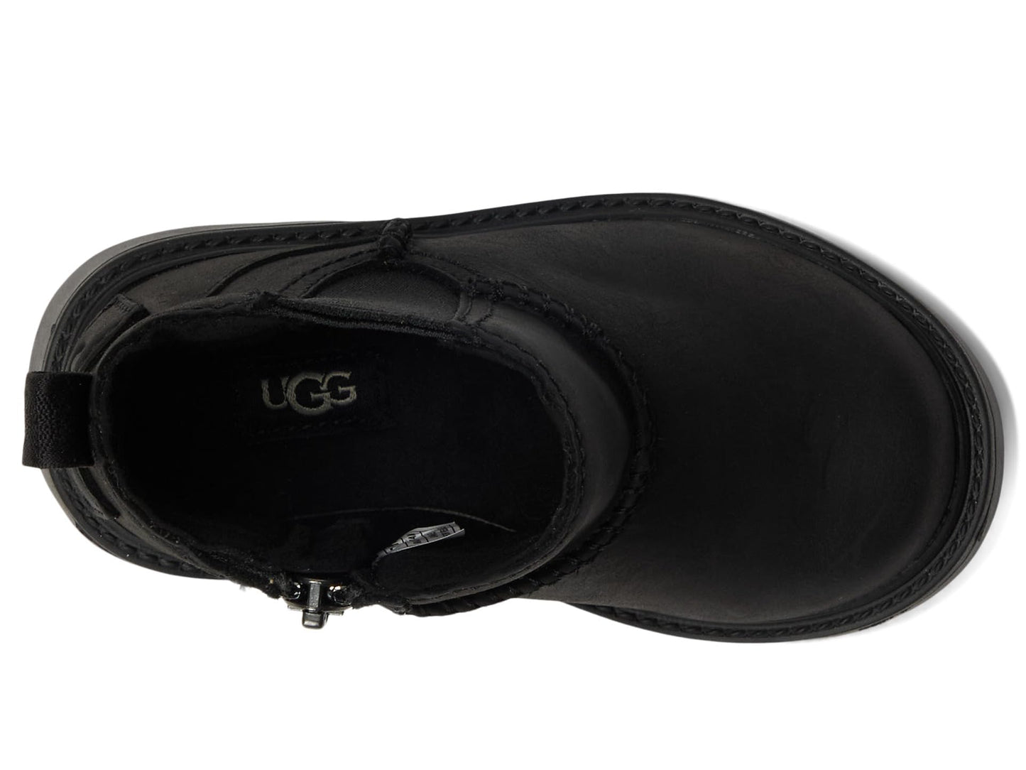 UGG Kids' T Perry Weather Chelsea Boot, Black, 11