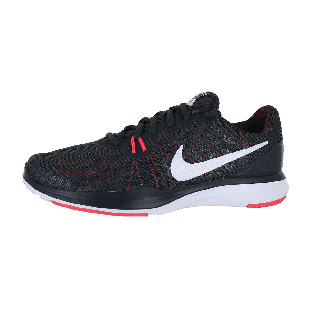 Nike Women's in-Season 7 Training Shoe Anthracite/White/Solar Red/Black Size 9 M US