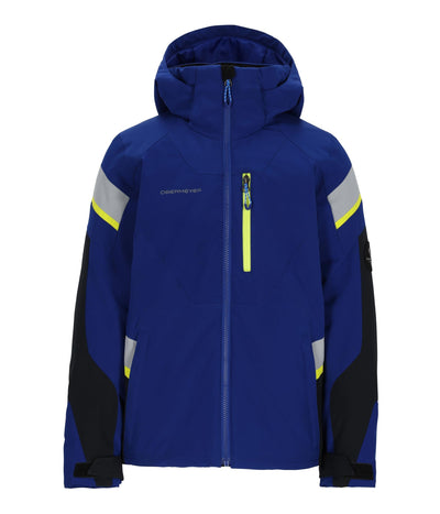 Obermeyer Boy's Mach 14 Jacket (Little Kids/Big Kids) Cadet XL (18 Big Kid)