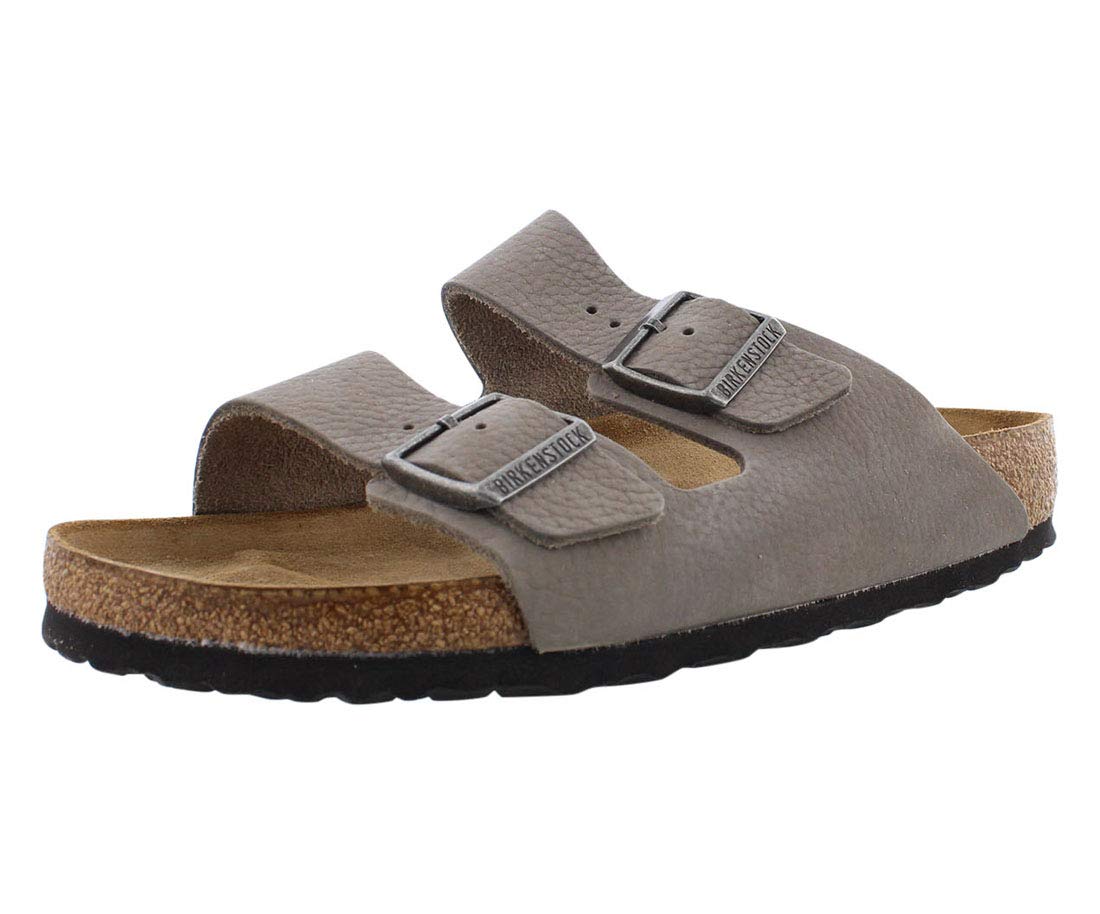 Birkenstock Men's Arizona Sandals, Soft Whale Grey, 11 Medium US