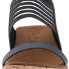 Skechers Cali Women's Beverlee Smitten Kitten Wedge Sandal,Navy Cork,11 M US