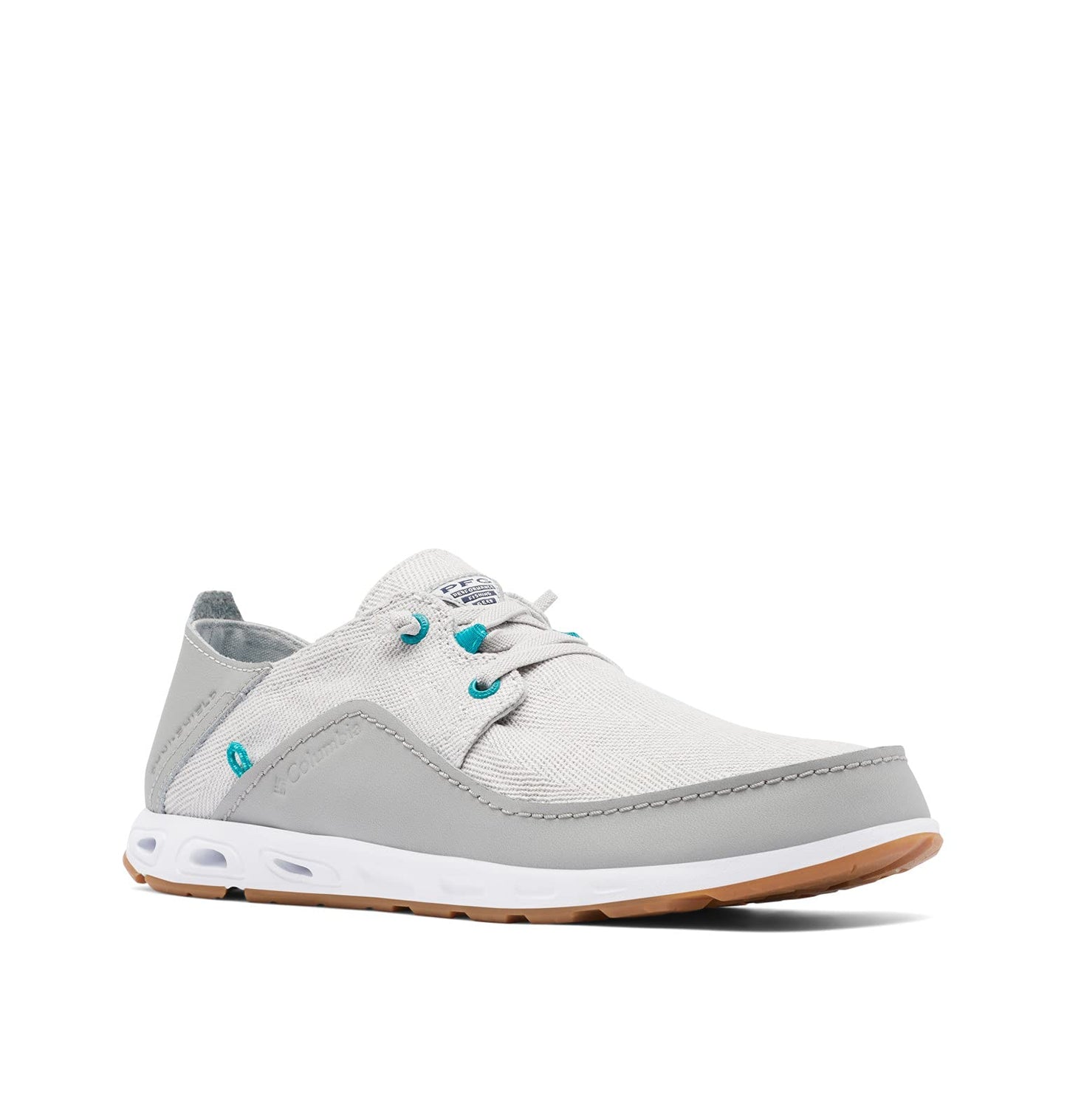 Columbia Men's Bahama Vent Loco Relax III Boat Shoe,Steam/Sea Level,15