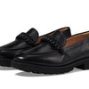 Cole Haan Womens Greta Loafers, Black Leather, 10 Medium