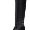 Stuart Weitzman Women's Naomi Boots 50mm, Black, 8.5 Medium US