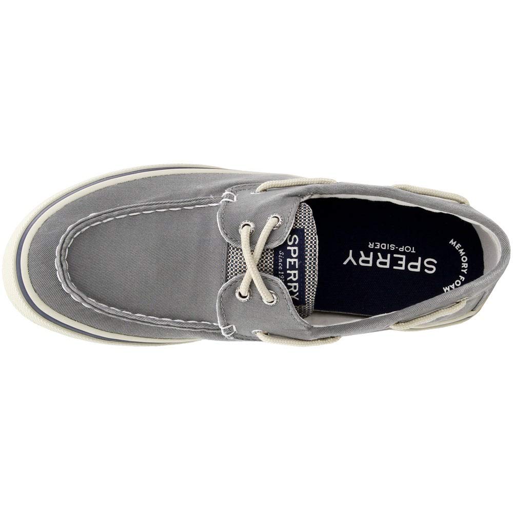 Sperry Halyard 2-Eye Salt Washed Grey 7
