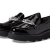 Stuart Weitzman Pearldrop Platform Loafer Black 5.5 B