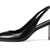 Stuart Weitzman Women's Vida 75 Slingback Pump, Black, 10