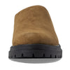 Madewell The Bradley Lugsole Mule in Nubuck for Women - Pigskin Lining with Round Toe Design, Comfortable and Soft Mule Burled Wood 8.5 M