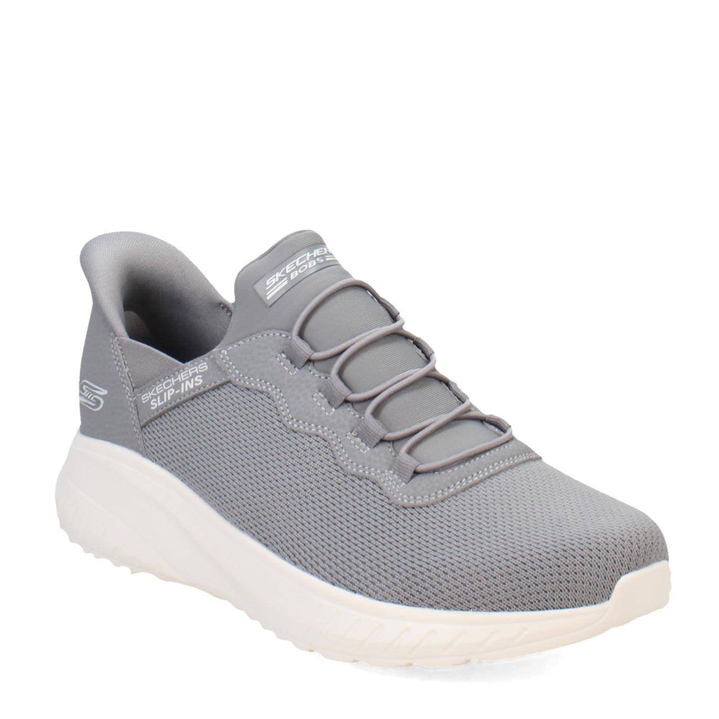 Skechers Men's Hands Free Slip-ins Skechers Bobs Squad Chaos - Daily Hype, Grey, 15 Wide